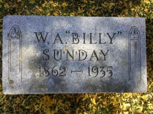 Billy Sunday Grave