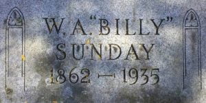 Billy Sunday Grave