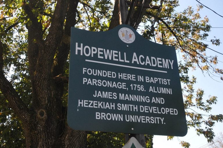 1627px HOPEWELL ACADEMY SIGN IN HOPEWELL BOROUGH MERCER NJ 768x510