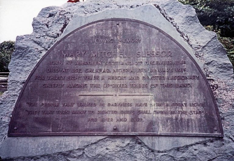 Mary Slessor Grave Calabar Nigeria 11.81 edited 2 768x527