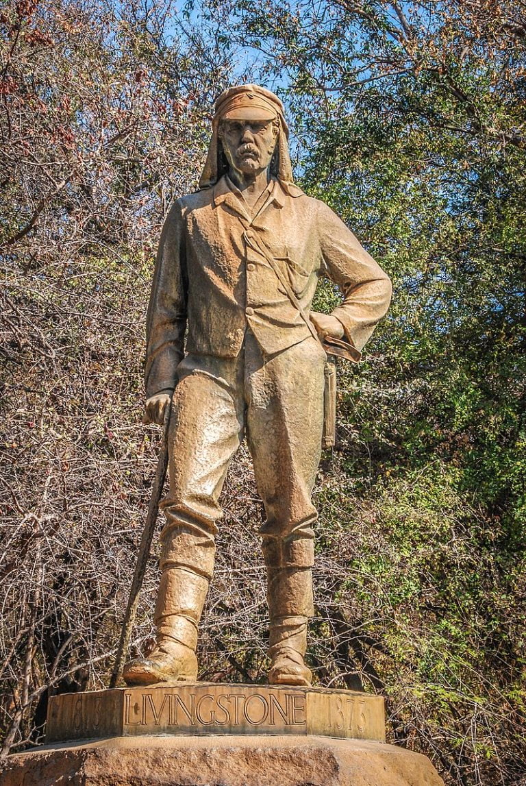 800px David Livingstone memorial at Victoria Falls Zimbabwe 768x1147