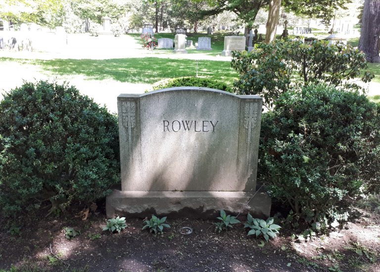 Francis Rowley Grave Marker 2 Copy 768x551
