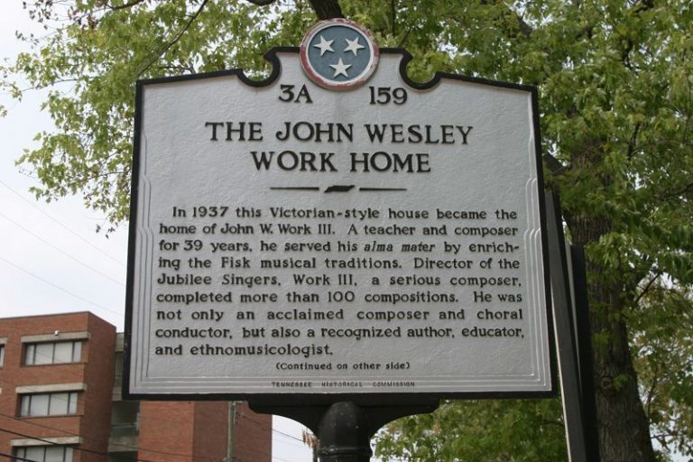 John Wesley Work Marker 768x512