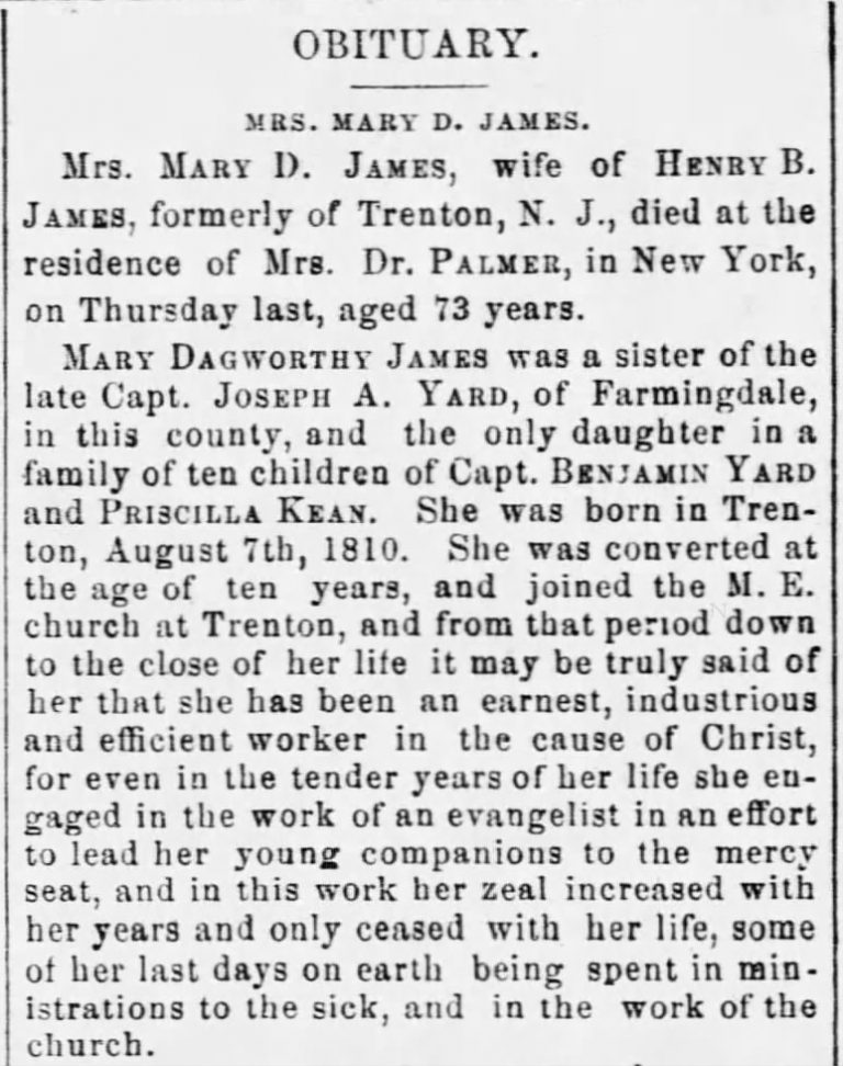 Mary James Obituary 768x972