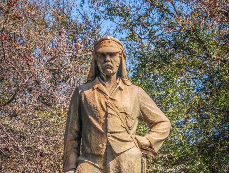 David Livingstone memorial at Victoria Falls Zimbabwe 768x581